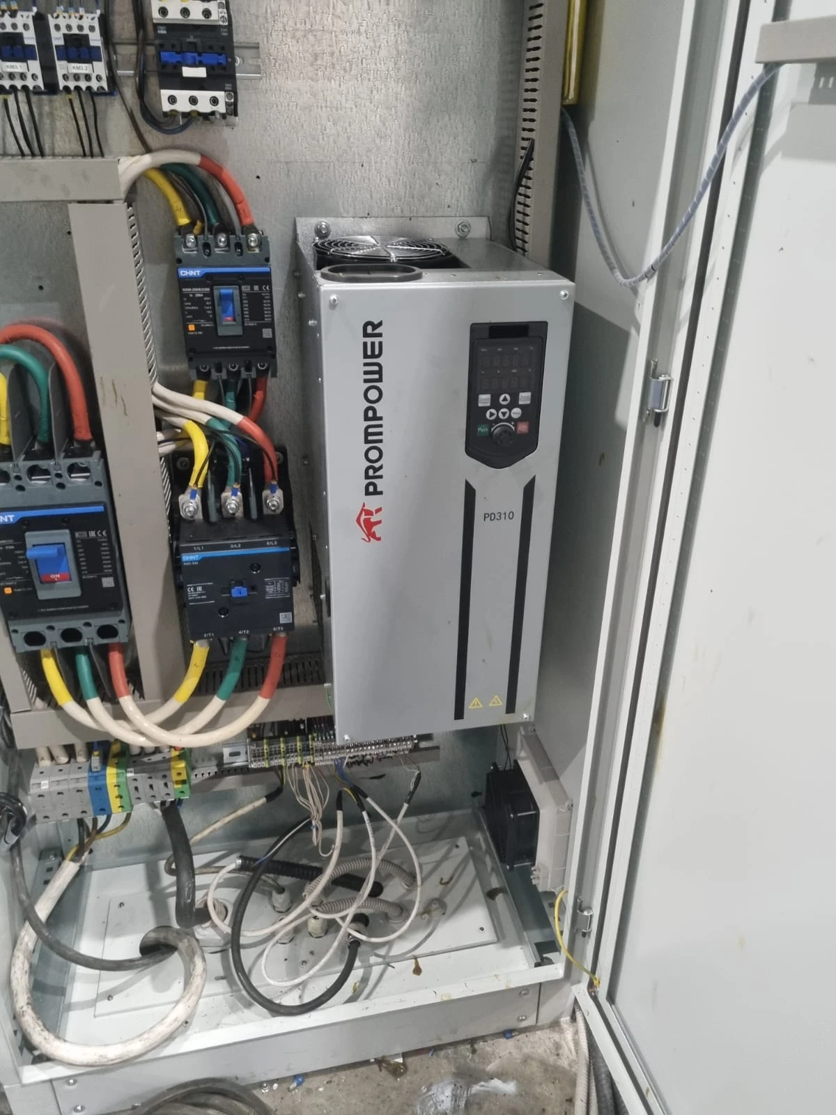 Применение преобразователей частоты PROMPOWER PD310 на тяжёлых прессах
