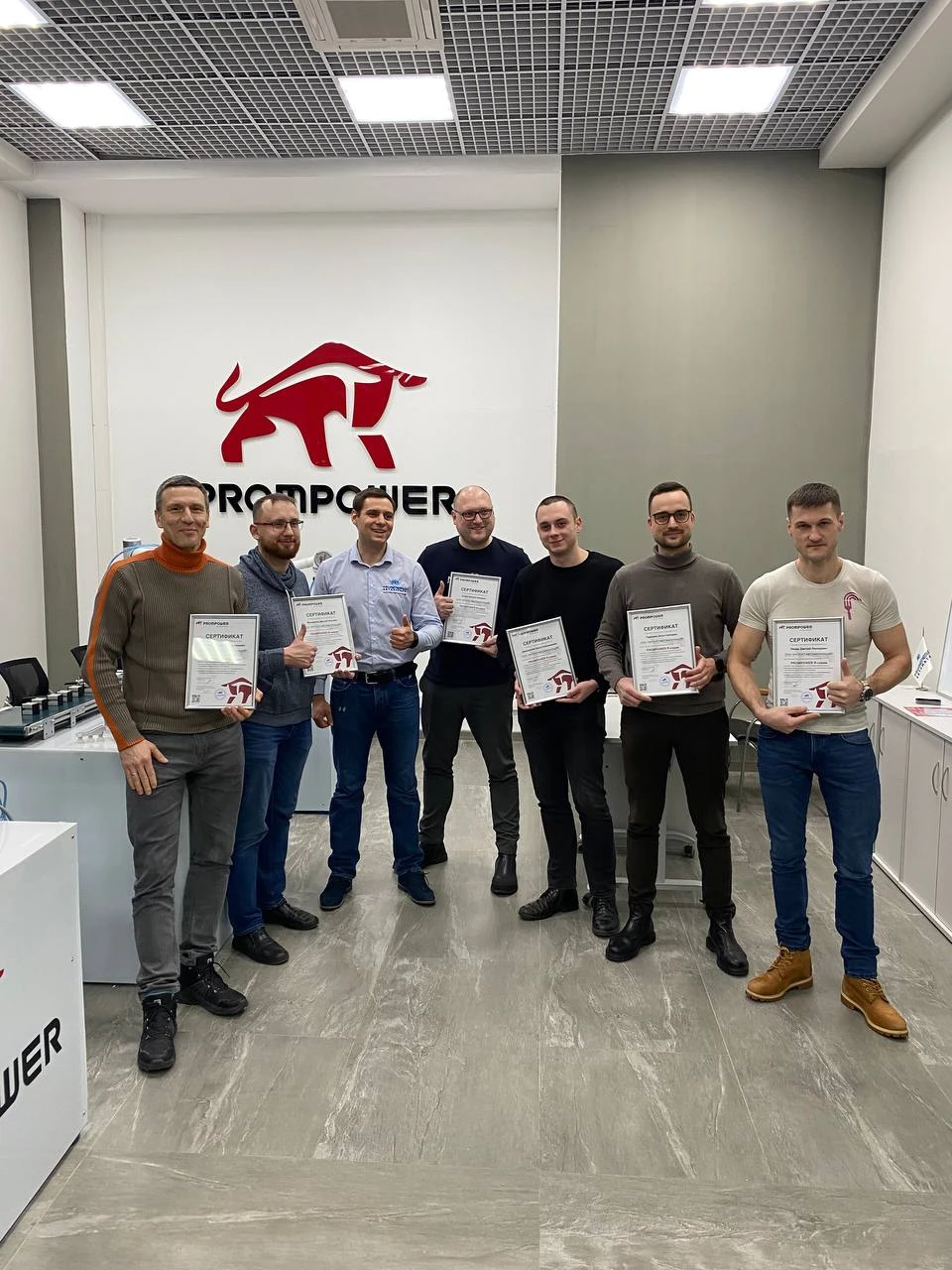 Очередное обучение по коботам PROMPOWER R-серии