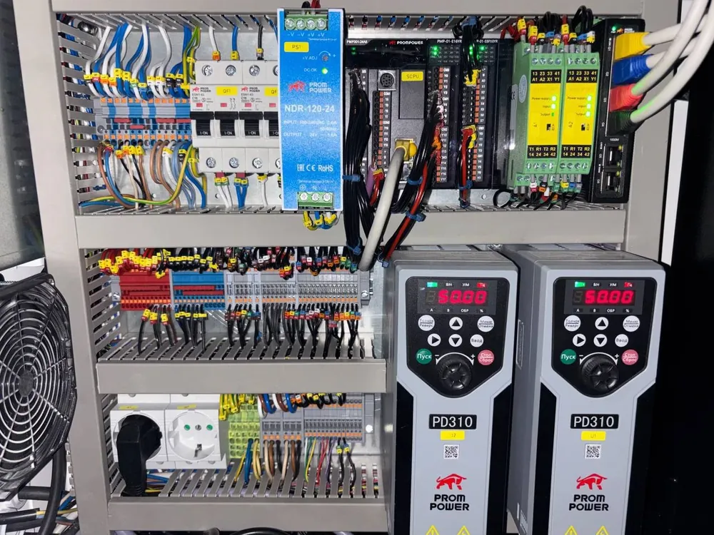 Паллетайзеры PROMPOWER: теперь под управлением ПЛК PMP301
