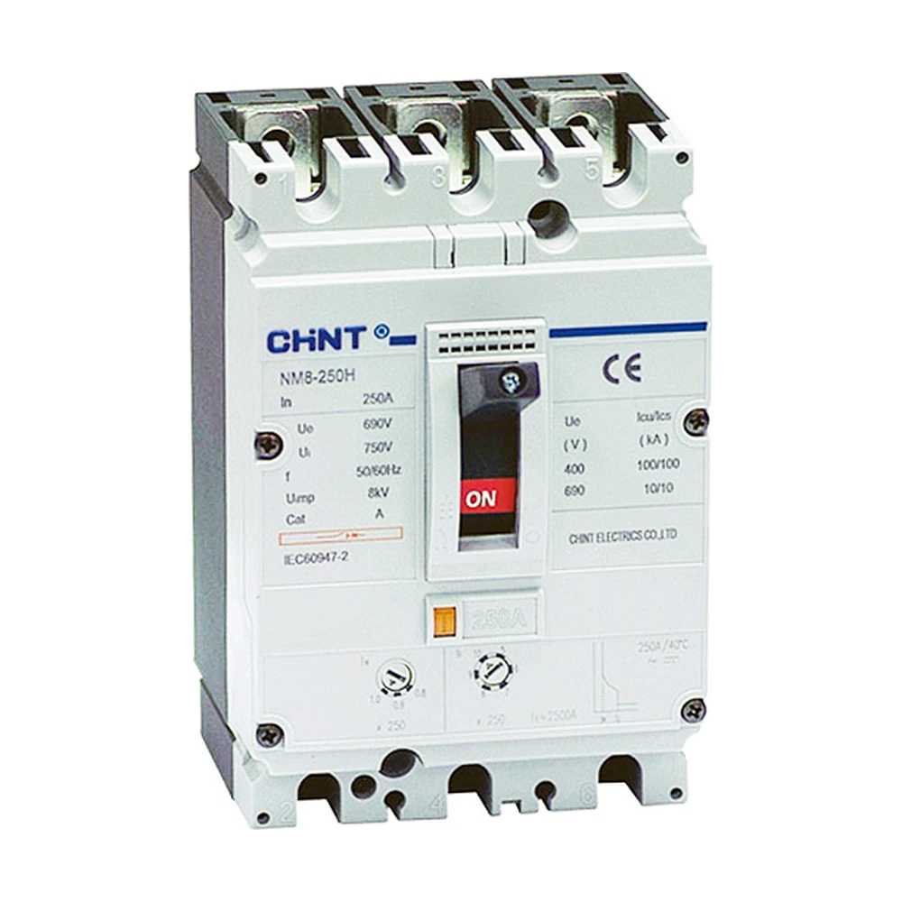 Авт. выкл. CHINT NM8-250H 3P 180А 100кА