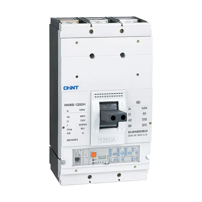 Авт. выкл. CHINT NM8S-800S 3P 630А 50кА с электронным расцепителем