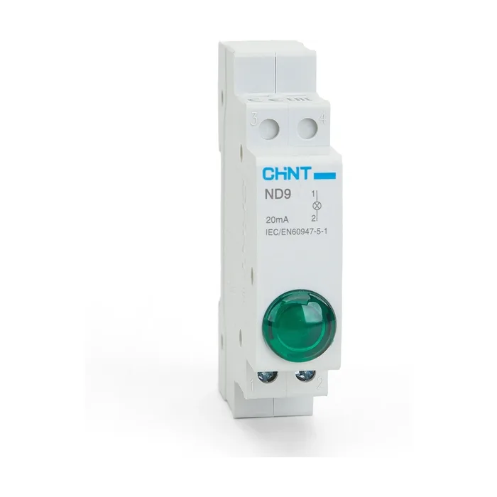 Индикатор CHINT ND9-1/g зеленый, AC/DC24В (LED)