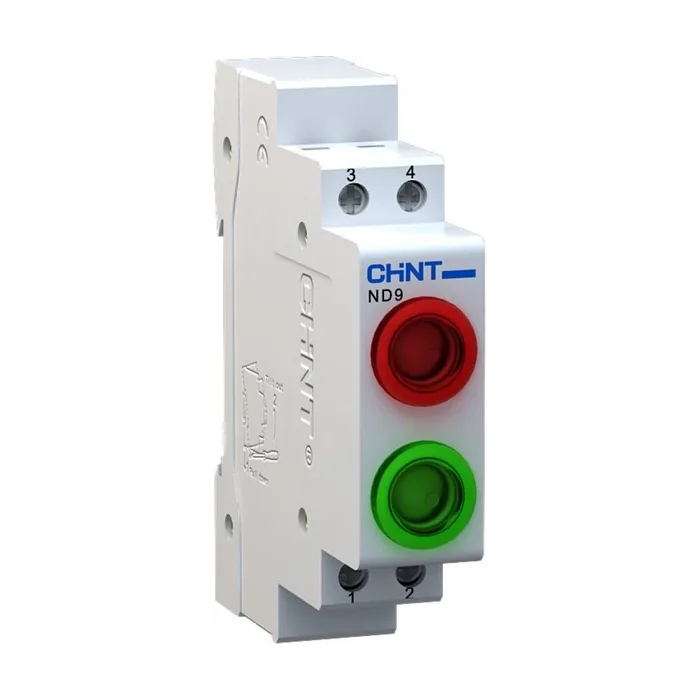 Индикатор CHINT ND9-2/gr красный+зелёный, AC/DC230В (LED)