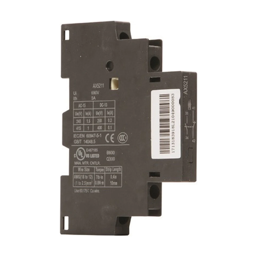 Вспомогательный контакт боковой CHINT AX03-S8 02 для NS8