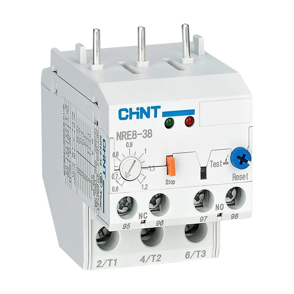 Электронные реле перегрузки CHINT NRE8-38 0.6-1.2A(R)