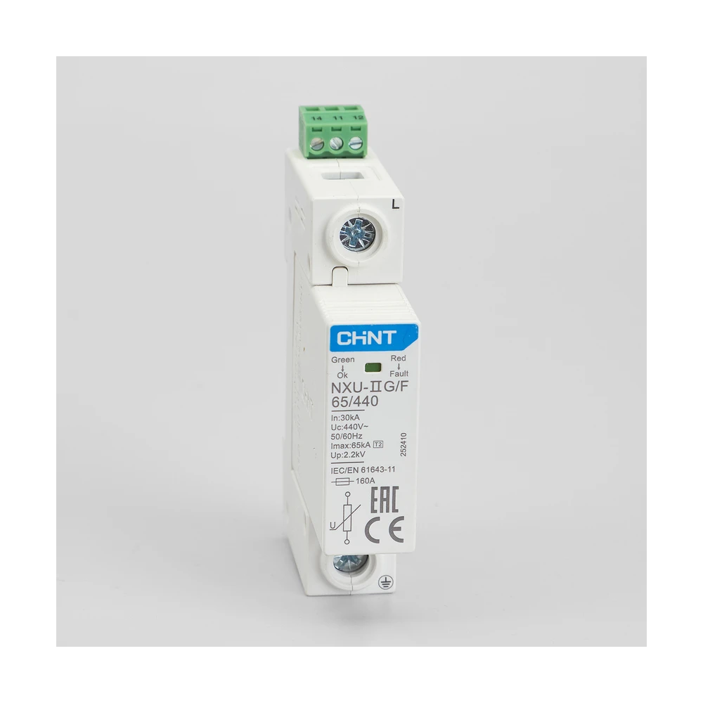 УЗИП CHINT NXU-IIG/F 1P In=25kA Uc=440B Im=65kA (R)