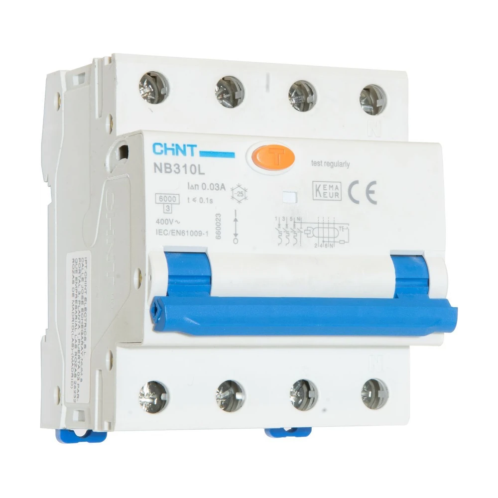 Диф. автомат CHINT NB310L/3N 3PN C16 30mA A 6kA