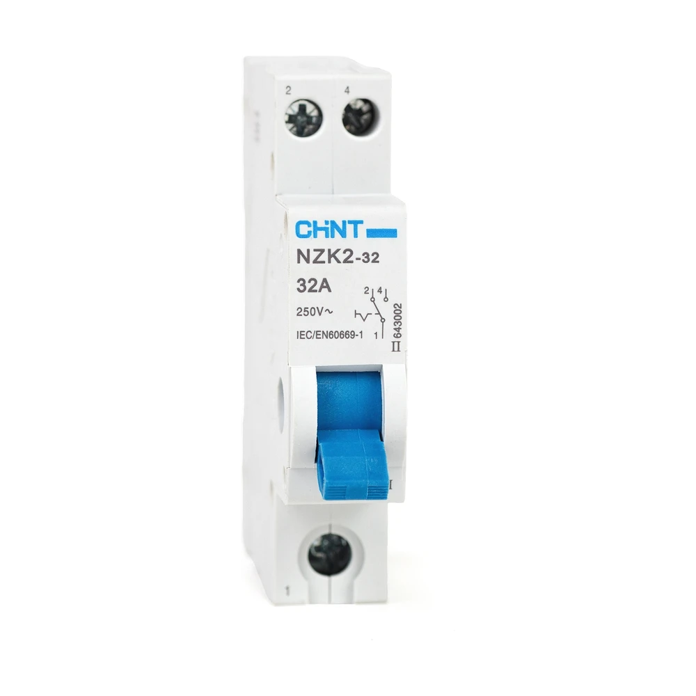 Модульный переключатель CHINT NZK2-32 1P 32А 2 положения